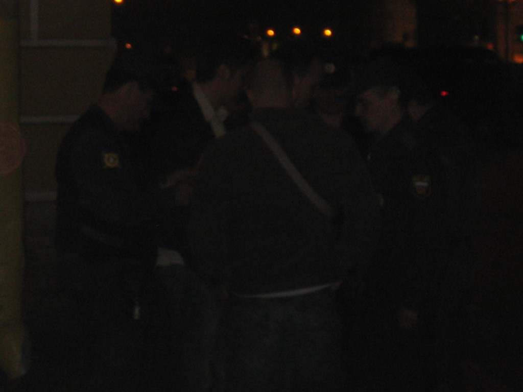 St. Petersburg Städtereise - Polizeikontrolle