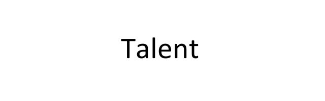 Und was ist dein Talent? Und was ist dein Talent