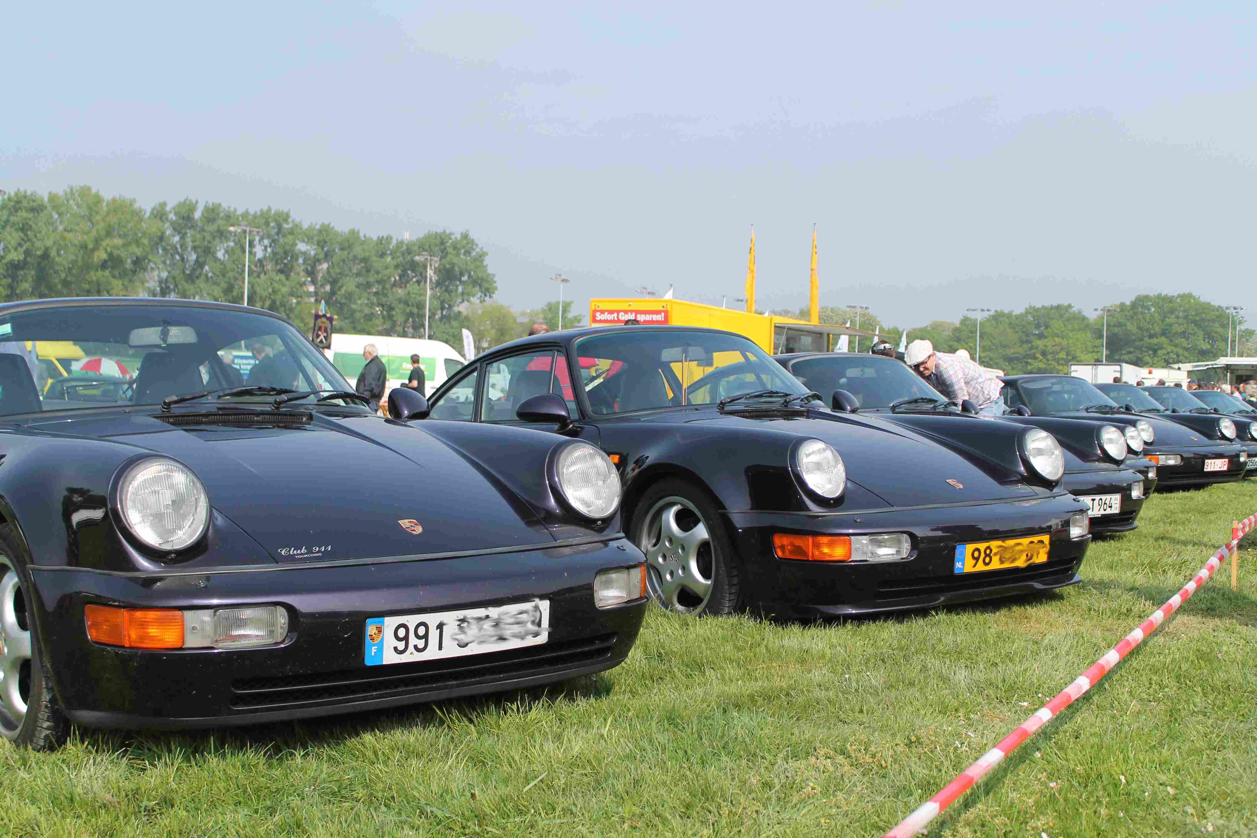 internationales felling auf dem Porsche Treffen in Dinslaken 2014