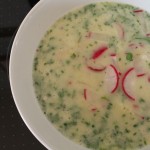 Radieschen-Kartoffel-Suppe