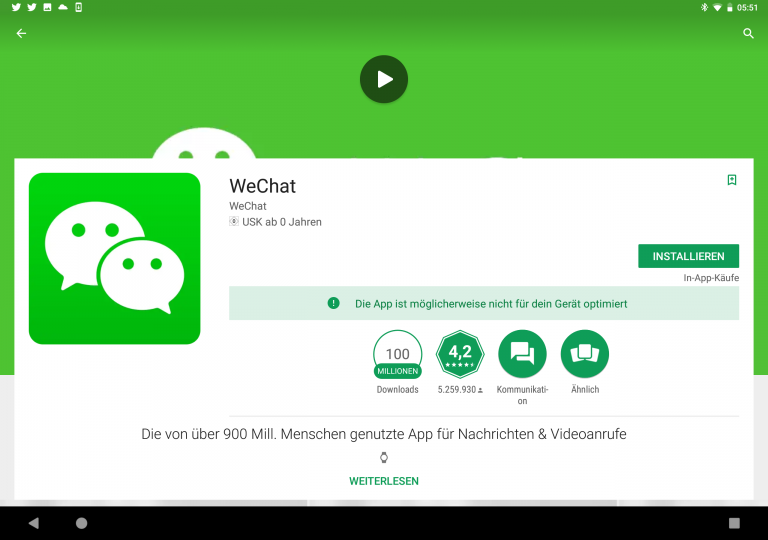WeChat Messenger - Die neue übermacht aus Asien.